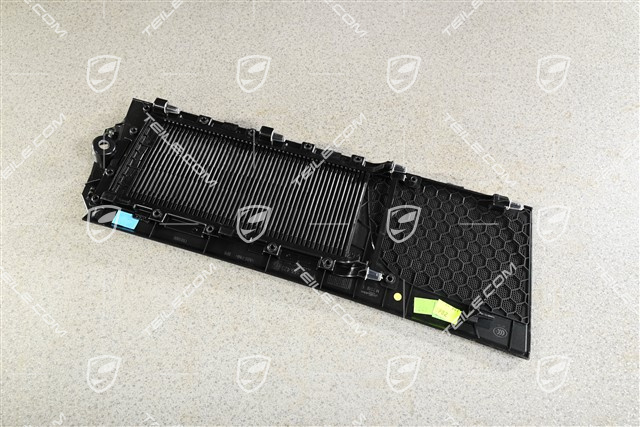 Abdeckung mit rollo für Ablagefach / Handschuhfach / Handschuhkasten, hinten, Schwarz, L