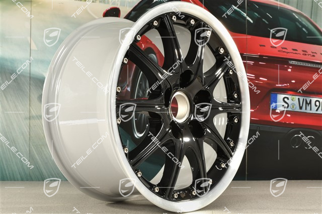 18-inch GT3 Sport Design wheel rim, 9J x 18 ET52, black high gloss