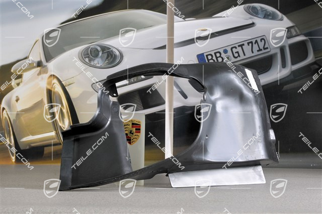 Air duct, front, Turbo, L Air duct, front, Turbo, L
