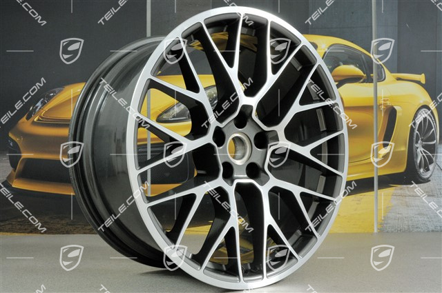 20-inch RS-Spyder Design wheel set, titanium, 9J x 20 ET 26 + 10J x 20 ET19