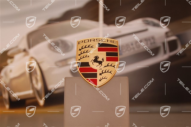 Porsche Wappen für Stoßstange vorne (2007-2010)