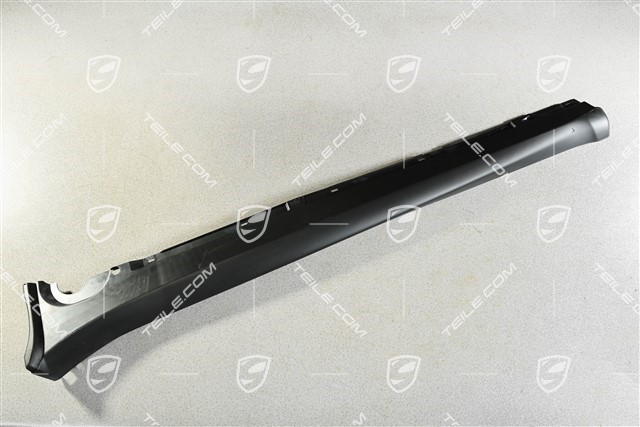 Schwellerblende, satin schwarz, GTS / GT2 / GT2 RS / GT3 RS, L