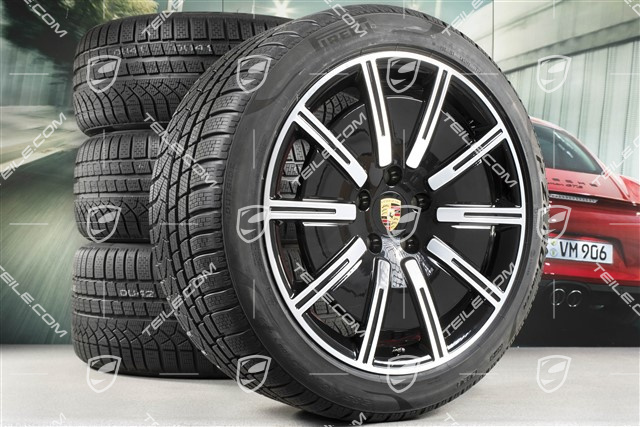 20-inch Sport Aero winter wheel set, rims 9J x 20 ET54 + 11J x 20 ET60, Pirelli winter tyres 245/45 R20 + 285/40 R20