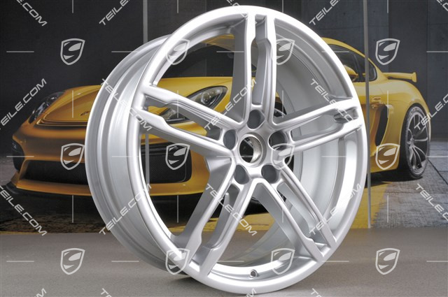 19" Wheel rim, Turbo, 8J x 19 ET21, brilliant silver