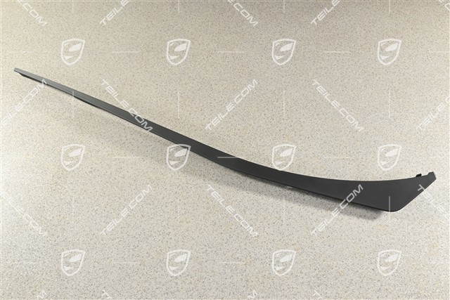 Rear bumper diffuser air duct / trim, outer lateral section, GT3 Touring, R