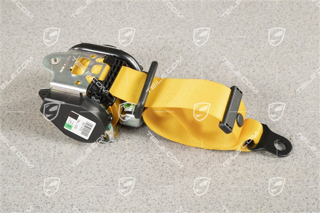 Seat belt, front, Speed Yellow, Cabrio/Convertible, R