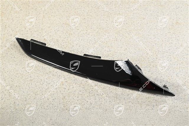 Front bumper disc / trim, Black, Turbo Sport Design, R