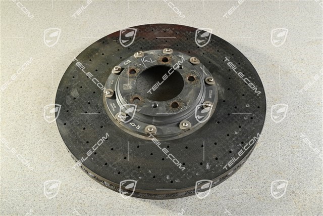PCCB Ceramiczna tarcza hamulcowa 21", R (uszkodzona)