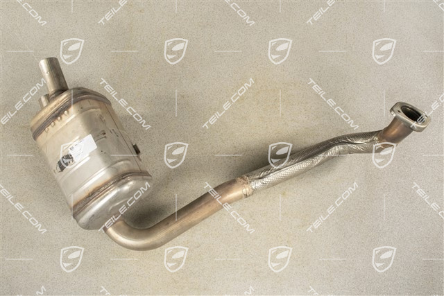 Main exhaust muffler, L