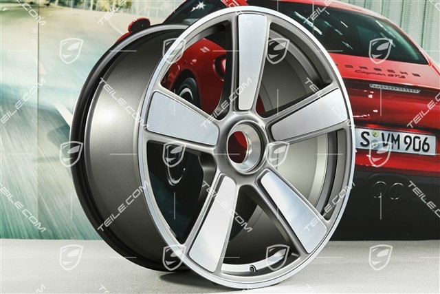 20" Sport Classic Felge,  9J x 20 ET44, Dark Silver seidenmatt