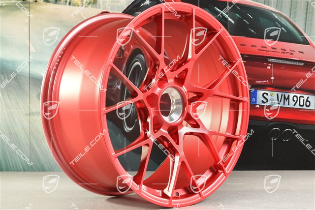 20" GT3RS Felge, 10J x 20 ET45, Pyro Red