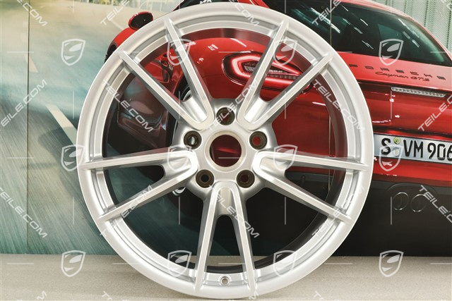 20" Felga Carrera, 11,5J x 20 ET67, do kół letnich, srebrny brylantowy chrom