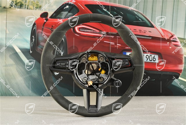 Sportlenkrad GT Sport Chrono Paket Plus, Alcantara Race Tex, Schwarz
