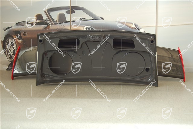 GT3 RS Facelift 2010 rear spoiler, set (engine lid, wing, mountings and all attachmemt parts), IN MINT CONDITION