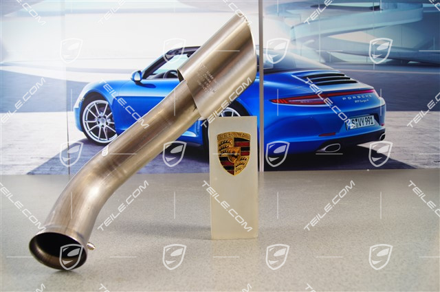 Exhaust system tail pipe, standard tailpipe, 4-pipe look, inner, R