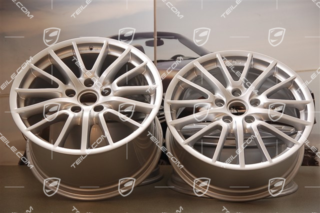 19-inch Sport Design wheel set, 8J x 19 ET57+ 11J x 19 ET67 19-inch Sport Design wheel set, 8J x 19 ET57+ 11J x 19 ET67