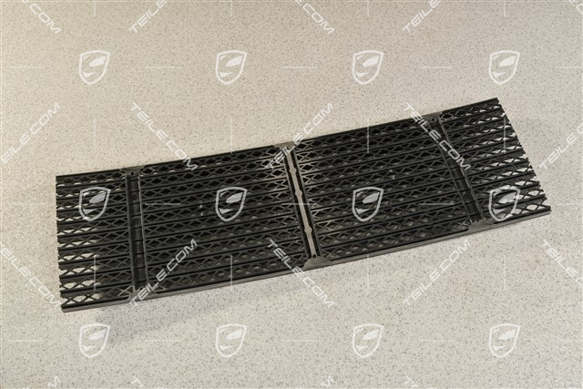 Rear lid, ventilation grille, A/C, Black