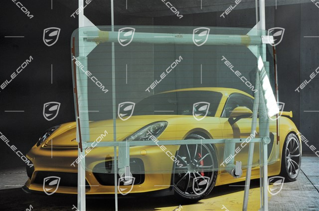 Rear window Coupé, with hole for rear window wiper Rear window Coupé, with hole for rear window wiper