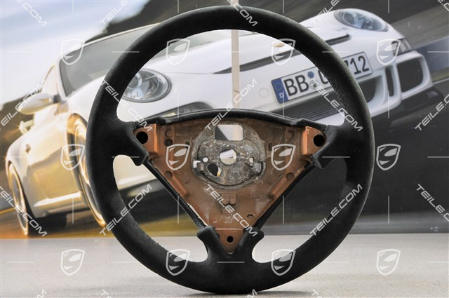 Steering Wheel, Alcantara, black Steering Wheel, Alcantara, black