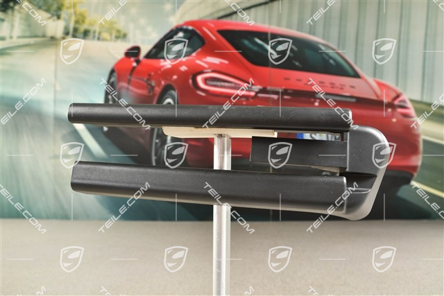 Abdeckschiene für Vordersitz, Hinten, Schwarz, R