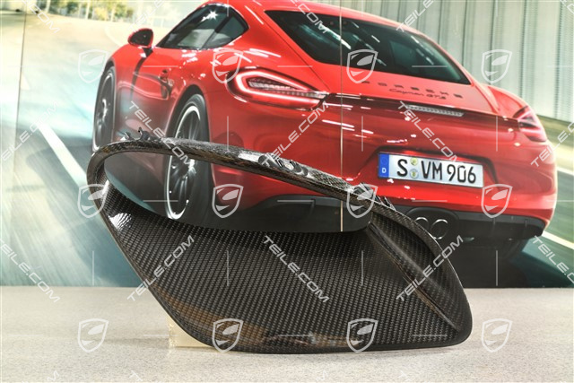 Turbo, Wlot powietrza, błotnik tylny, Carbon, L