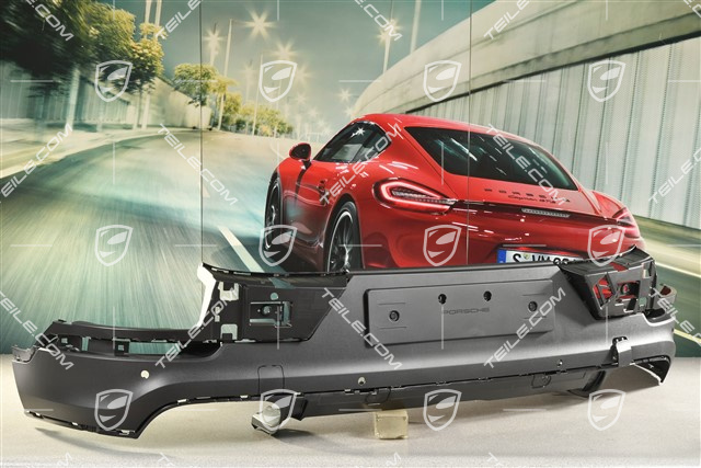Coupe, Rear bumper lower cover, Satin black