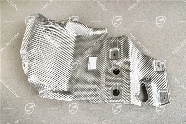Rear muffler heat protection, L