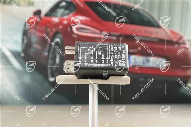 S, Fuel pump relay