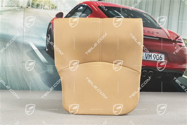 Notsitzkissen, Cabrio, Kunstleder, Sandbeige, L