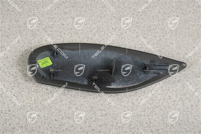 Mittelkonsole, Blende, Leder, seitlich, Schwarz, L