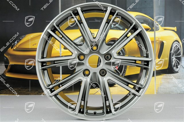 20-inch wheel rim Exclusive Design, 10,5J x 20 ET71, for winter use, platinum silver