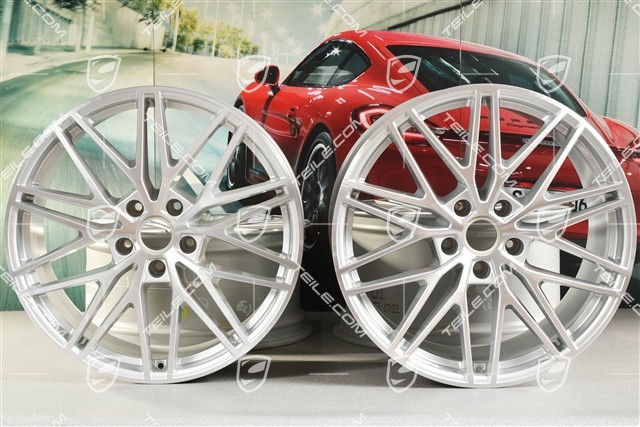 21-inch wheel rim set Cayenne RS Spyder Design, 11J x 21 ET58 + 9,5J x 21 ET46