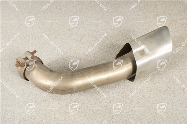 Endrohr aussen, 4-Rohr Optik, Standard, L