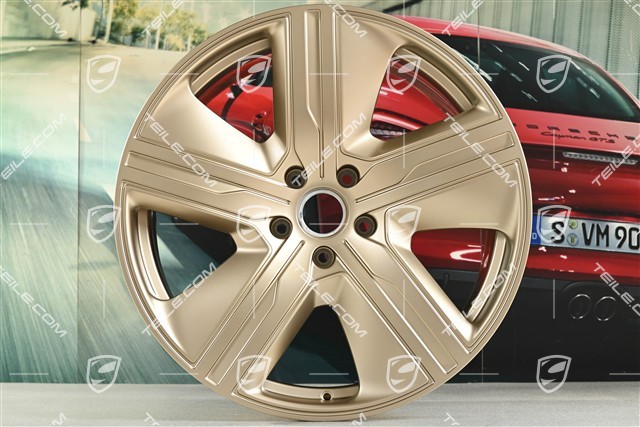 22" felga Macan Exclusive Design, 11J x 22 ET47, neodyme, prawa