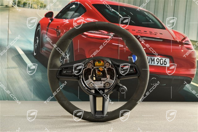 PDK Multifunktionslenkrad, Sport Chrono Paket Plus, Alcantara Race Tex, Schwarz