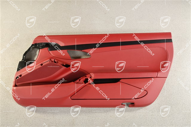 Turverkleidung, Leder, Bose, Bordeauxrot, R