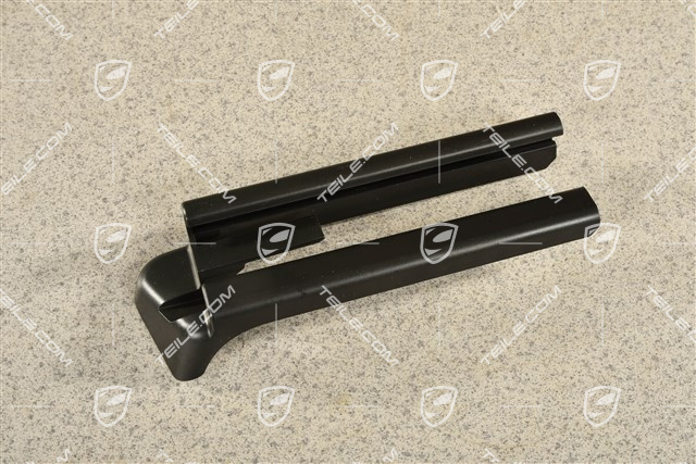 Abdeckschiene für Vordersitz, Schwarz, L