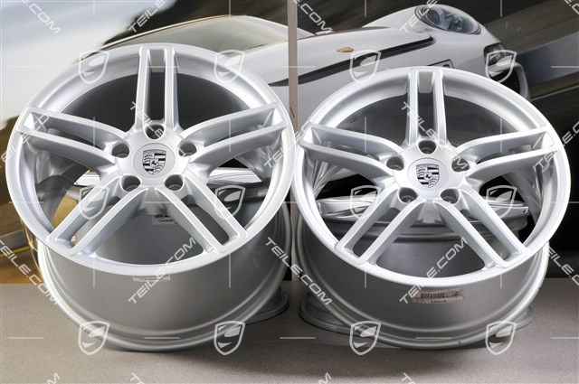 19-inch Carrera rim set, 8,5J x 19 ET54 + 11J x 19 ET69