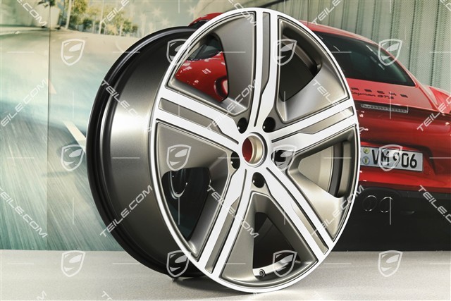 22" felga Macan Exclusive Design, 9J x 22 ET29, Turbonite, lewa