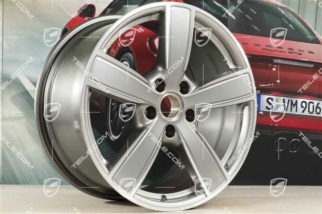 20" Felge Sport Classic Komfort, 10,5J x 20 ET64, Platinsilber