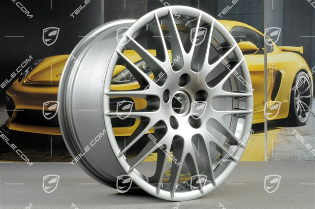 20" Komplet felg RS Spyder, 9J x 20 ET57, srebro dekoracyjne/tytan