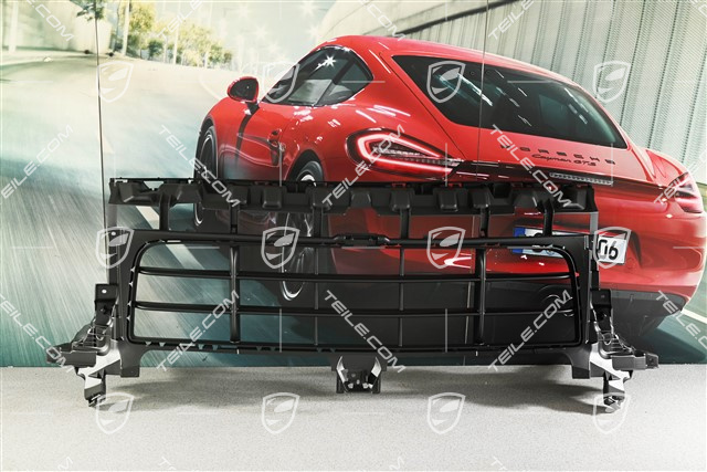 Front bumper Grille centre / middle, speed limiter with standard cruise control, Sport Design, black matte