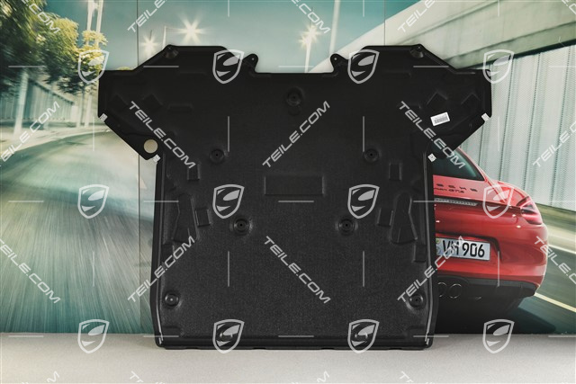 Cover, Underbody, front, Coupe