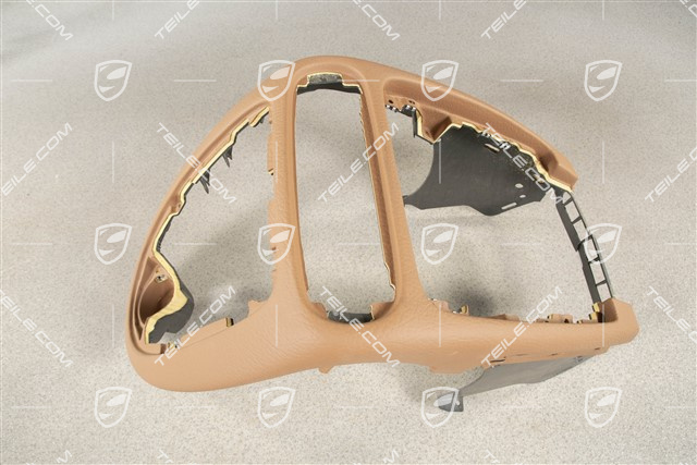 Centre console / tunnel, Leatherette, Havanna
