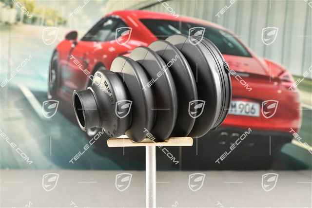 Dust boot / rubber bellow, external joint, front axle drive shaft, L=R