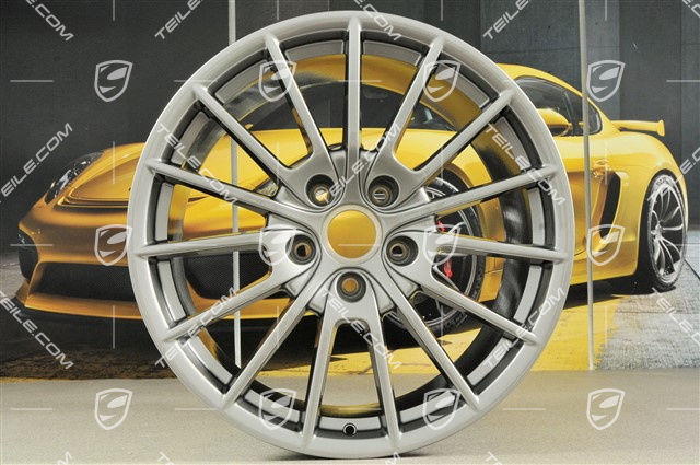 20" Panamera Sport Felgensatz, 9,5J x 20 ET65 + 11,5 J x 20 ET63, GT-silber-metallic