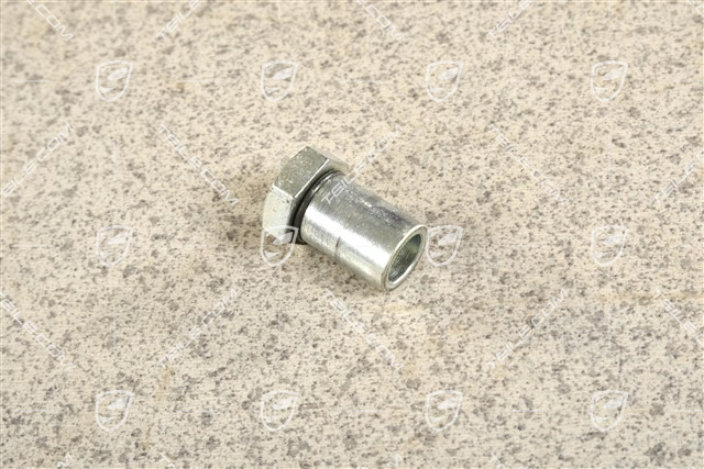 Guide sleeve for brake pedal control arm / push rod