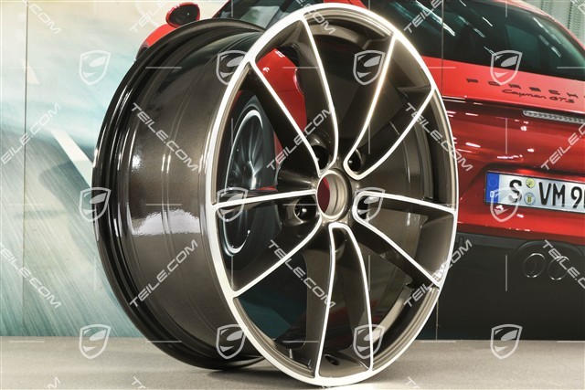 20+21" Felgensatz Carrera Classic, Felgen: vorne 8,5J x 20 ET50 + hinten 11,5J x 21 ET67