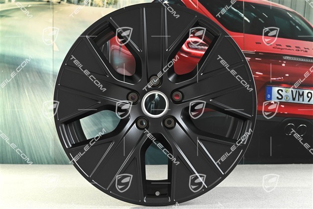 20" Turbo Aero wheel set, 9J x 20 ET54 + 11J x 20 ET60, in satin black
