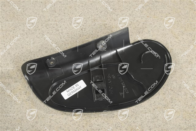 Vordersitz, Abdeckung / Kappe, schwarz, R